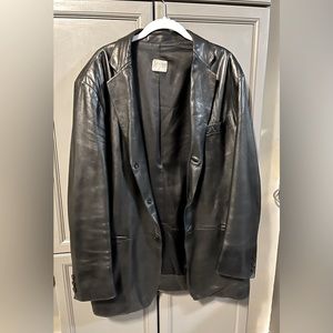 Armani Men’s Leather Jacket Size XL